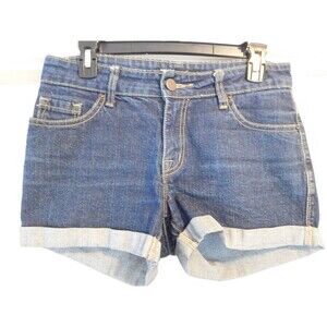 Women's BDG "Shortie" Cuffed Denim Stretch Cotton Shorts Size 29